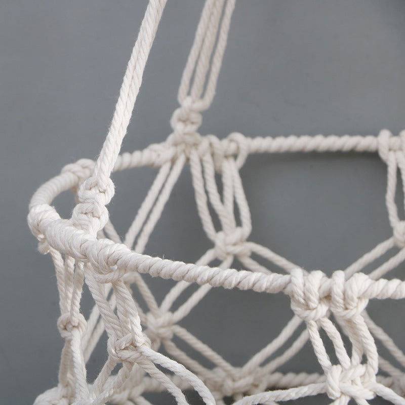 Decorative Macrame Hanging Basket | High & Bury