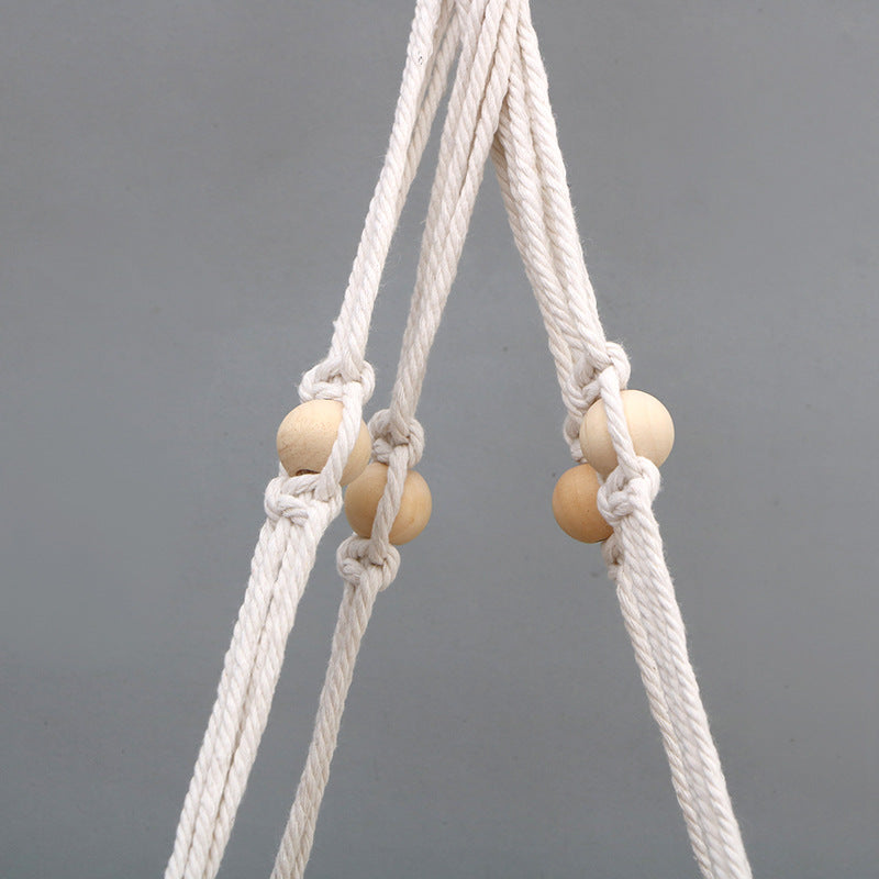 Decorative Macrame Hanging Basket | High & Bury