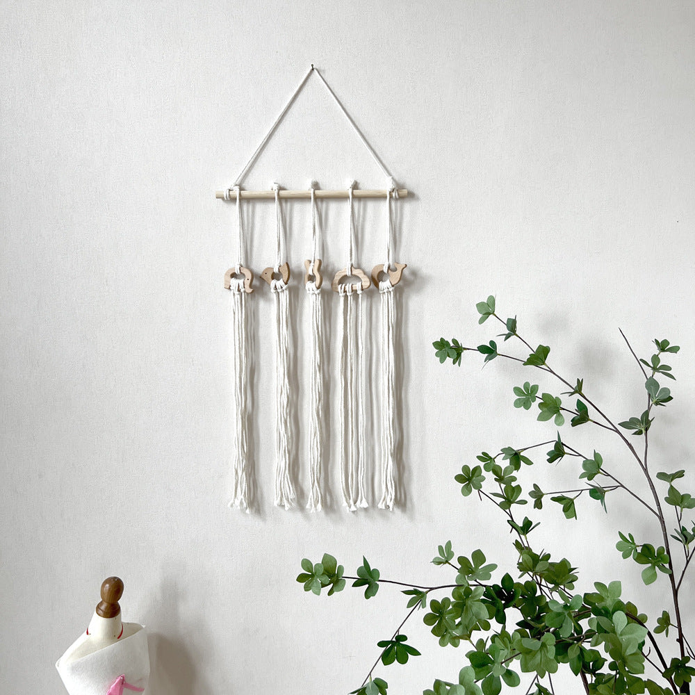 Decorative Macrame Hanging Fidget Toy | High & Bury