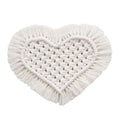 Decorative Macrame Heart Wall Hanging | High & Bury