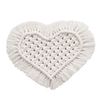 Decorative Macrame Heart Wall Hanging | High & Bury