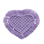 Decorative Macrame Heart Wall Hanging | High & Bury
