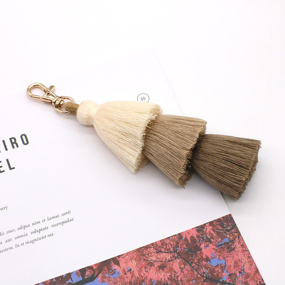 Decorative Macrame Keychain | High & Bury