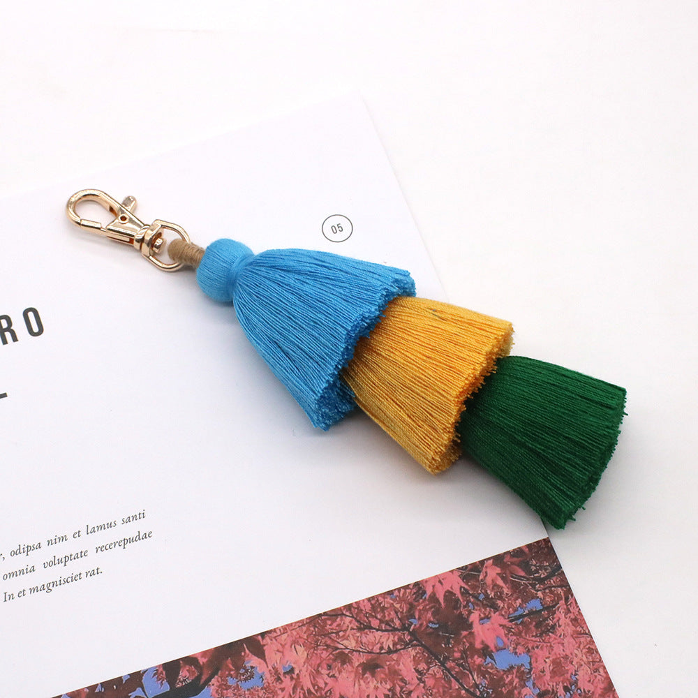 Decorative Macrame Keychain | High & Bury