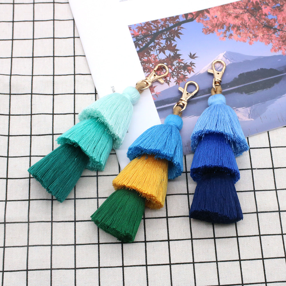 Decorative Macrame Keychain | High & Bury