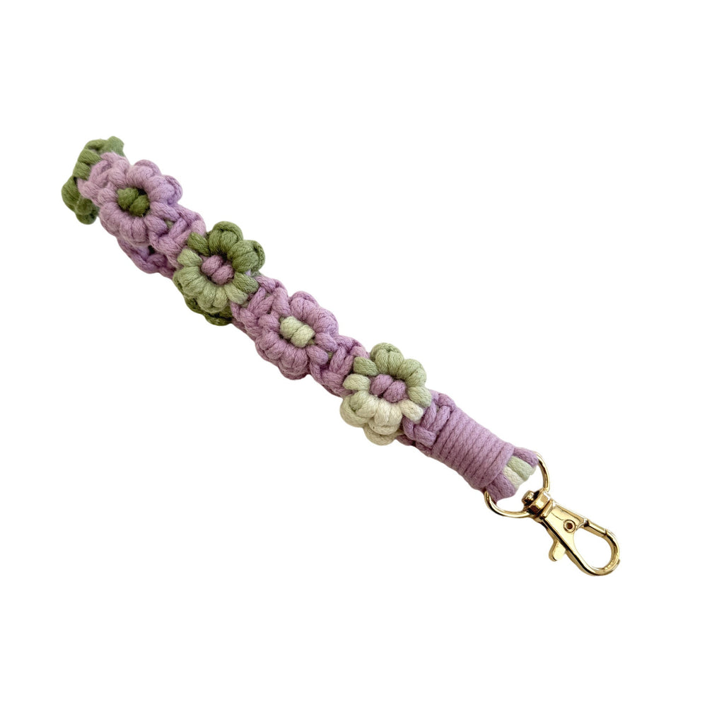 Decorative Macrame Keychain Holder A1 Unavailable Color Enhance | High & Bury