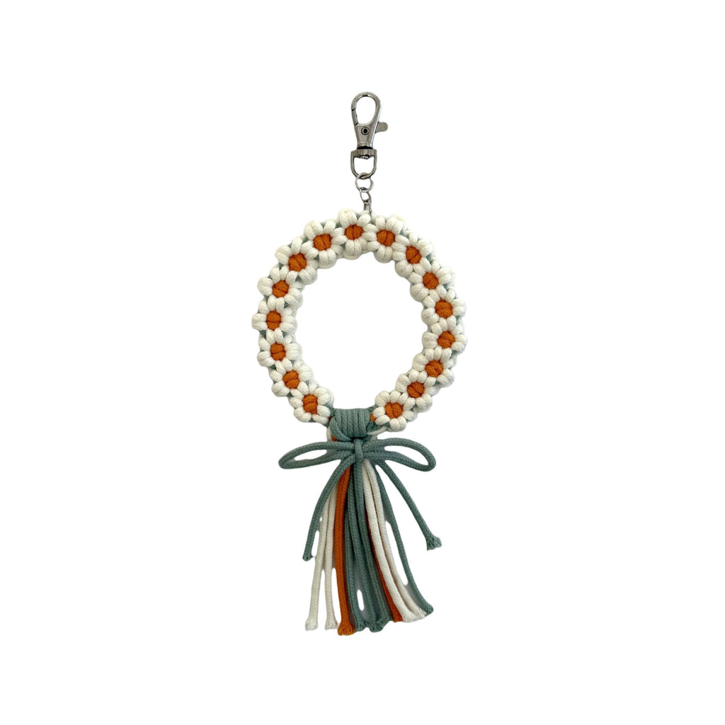 Decorative Macrame Keychain Holder | High & Bury