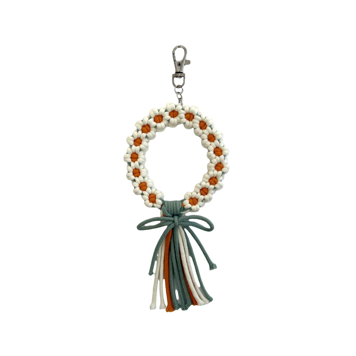 Decorative Macrame Keychain Holder | High & Bury