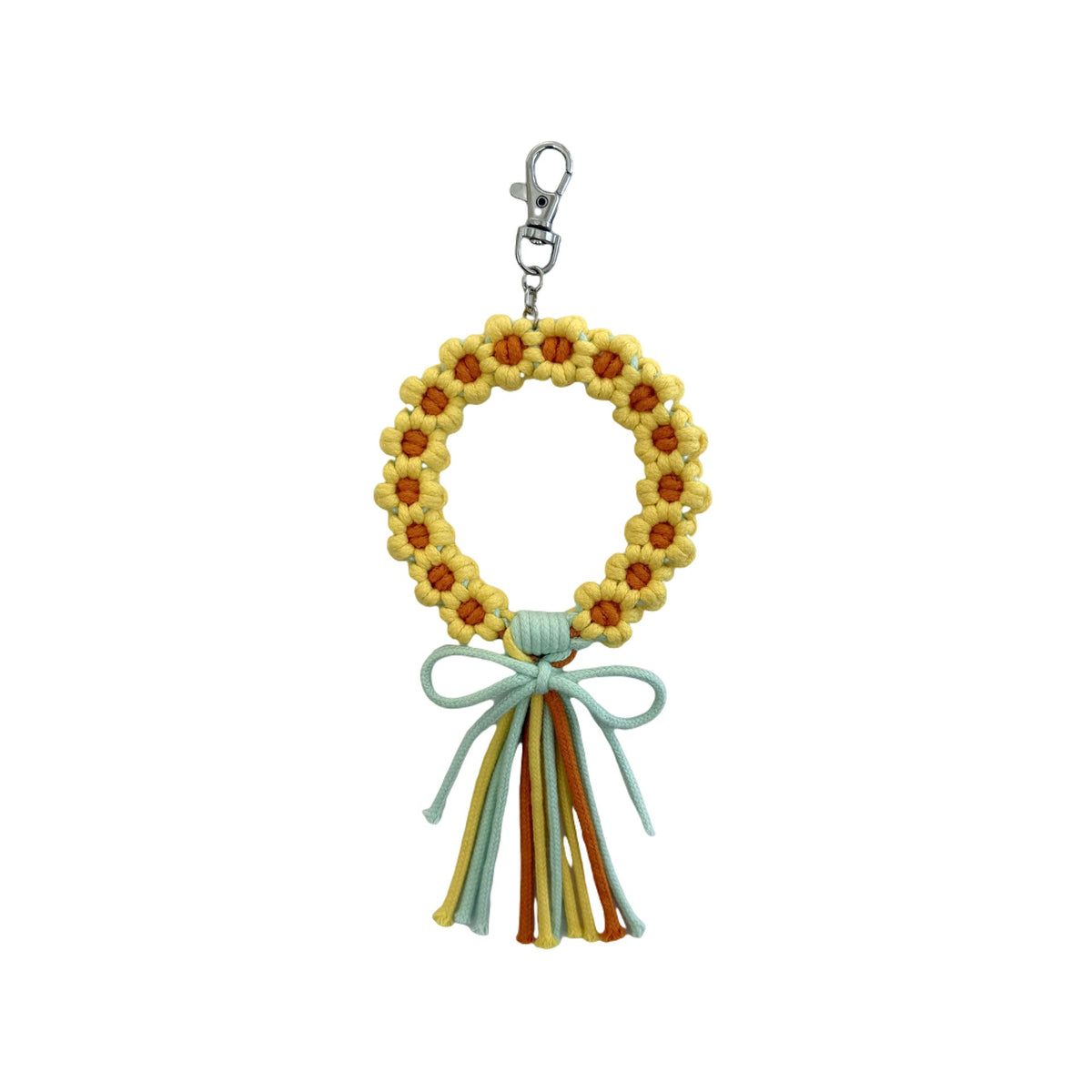 Decorative Macrame Keychain Holder | High & Bury