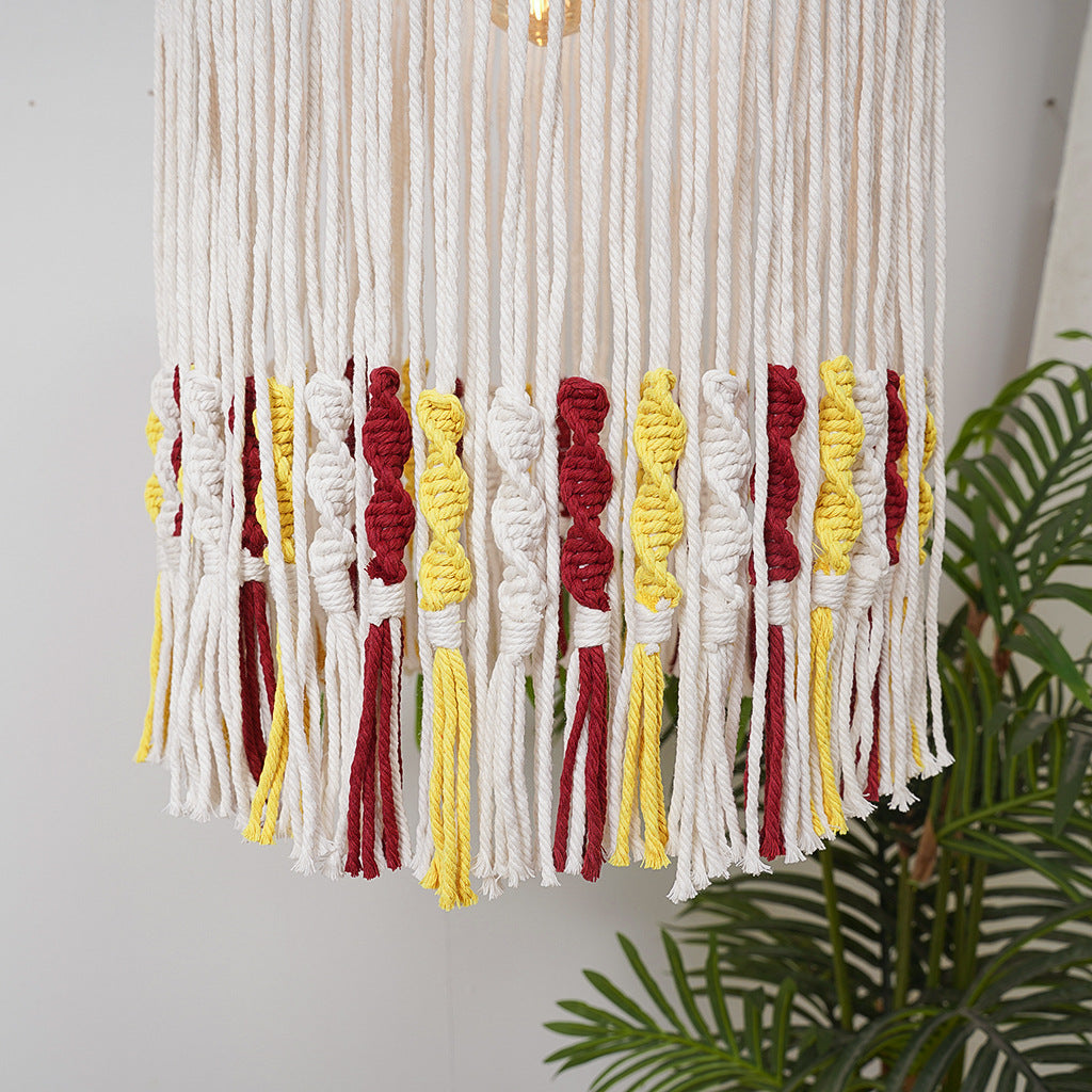 Decorative Macrame Pendant Light Cord | High & Bury