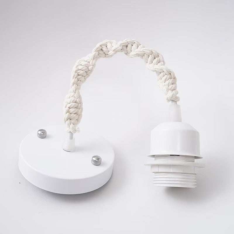 Decorative Macrame Pendant Light Cord | High & Bury