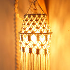 Decorative Macrame Pendant Light | High & Bury