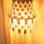 Decorative Macrame Pendant Light | High & Bury