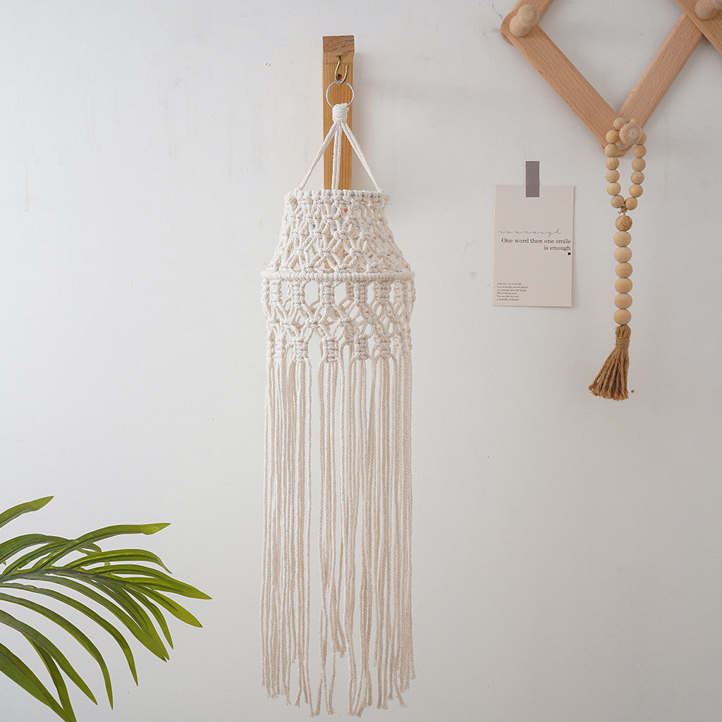 Decorative Macrame Pendant Light | High & Bury