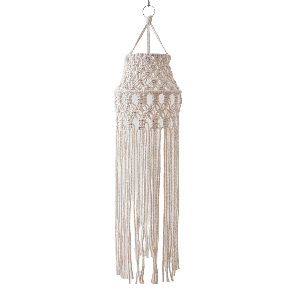 Decorative Macrame Pendant Light | High & Bury