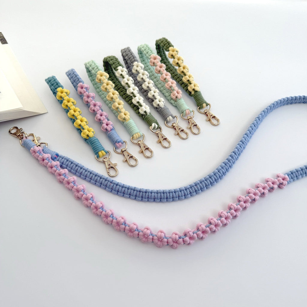 Decorative Macrame Pet Leash | High & Bury
