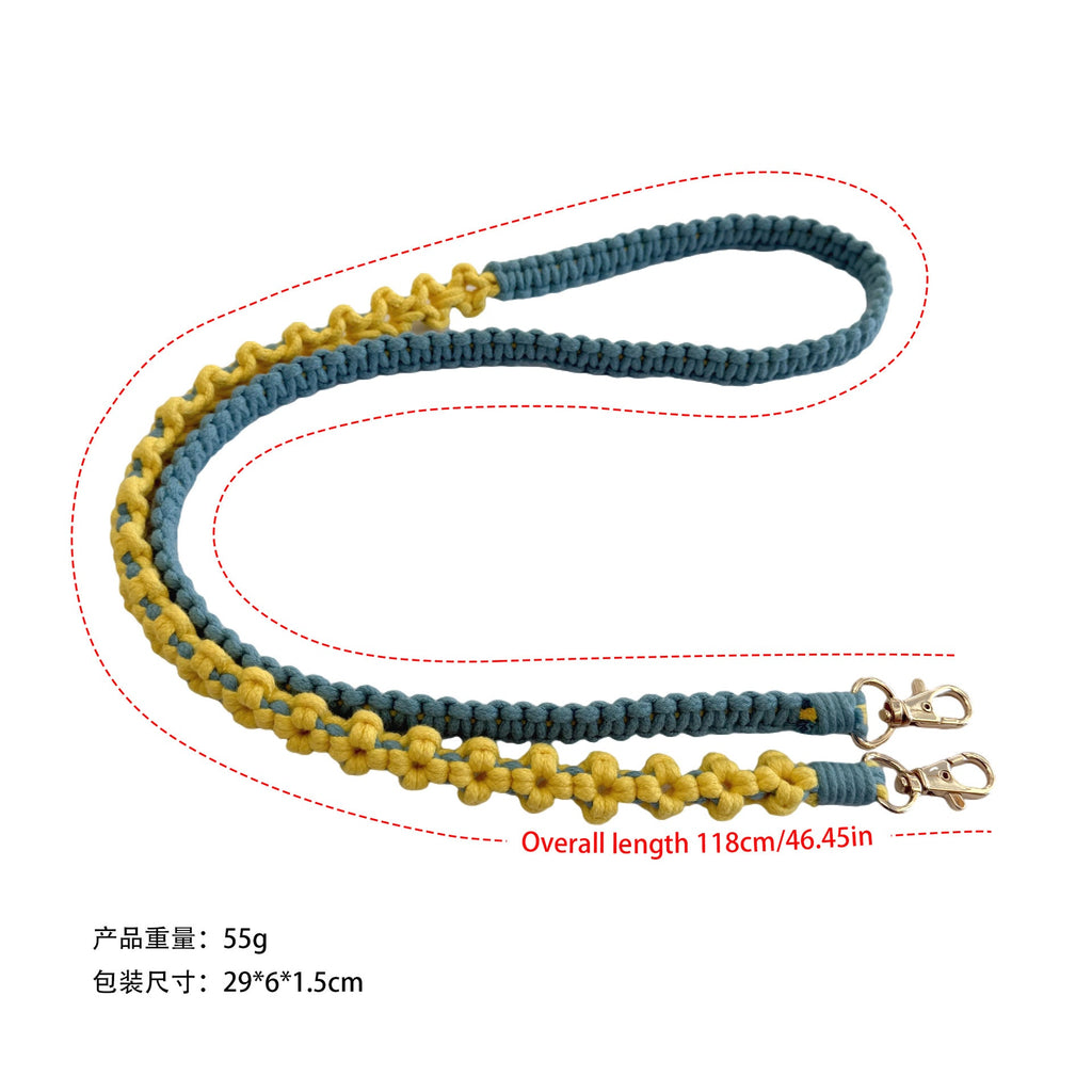 Decorative Macrame Pet Leash | High & Bury