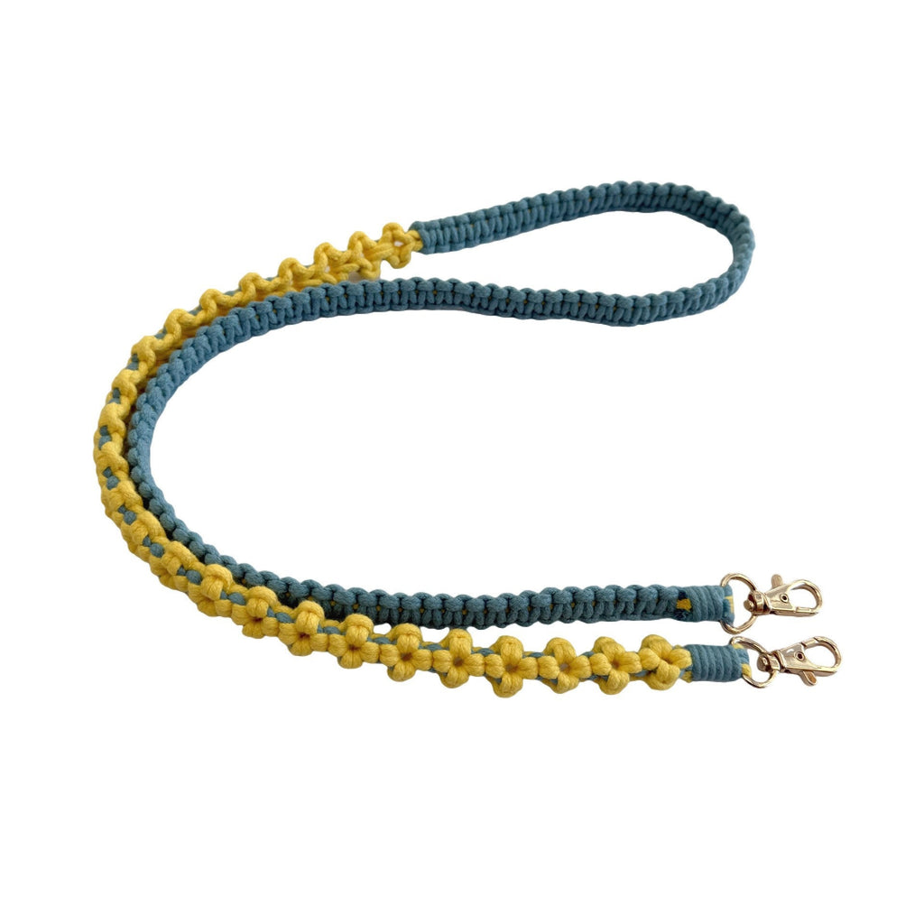 Decorative Macrame Pet Leash | High & Bury