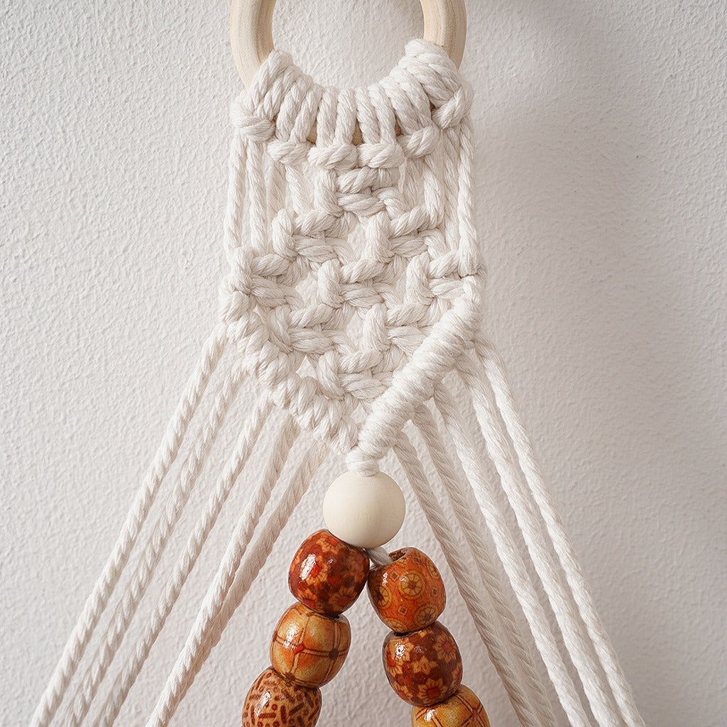 Decorative Macrame Plant Hanger | High & Bury