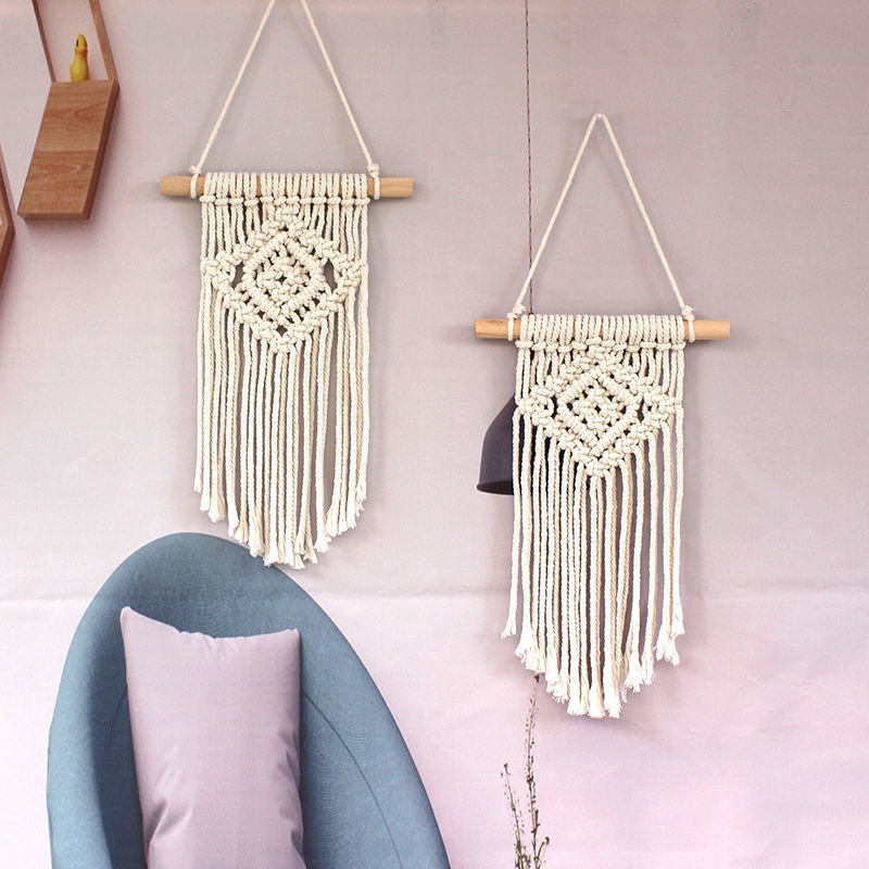 Decorative Macrame Plant Holder | High & Bury