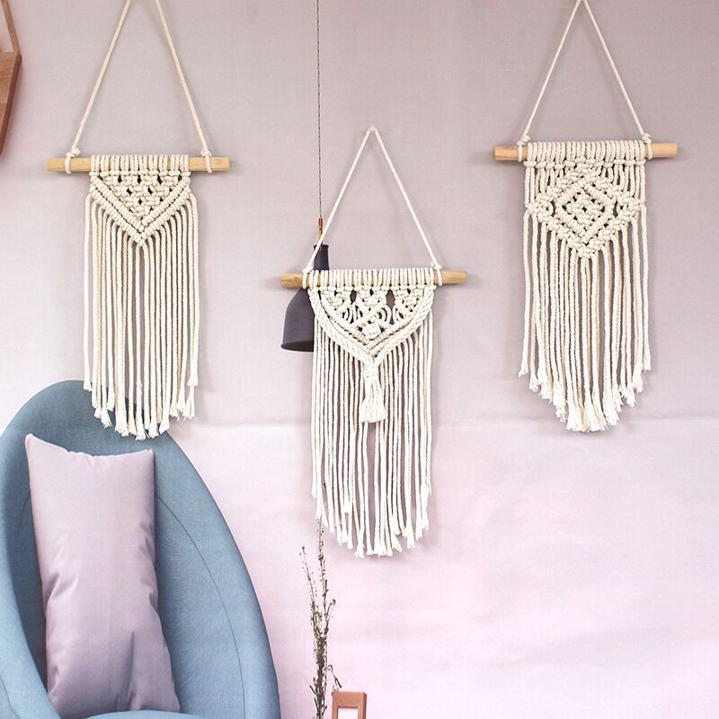 Decorative Macrame Plant Holder | High & Bury