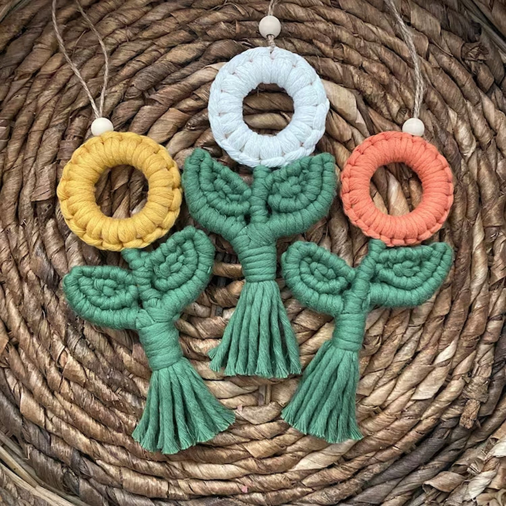 Decorative Macrame Plant Ornament | High & Bury