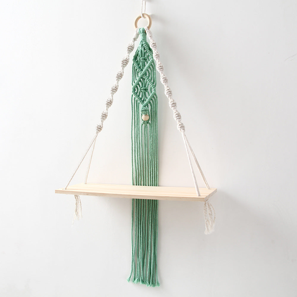 Decorative Macrame Shelf | High & Bury