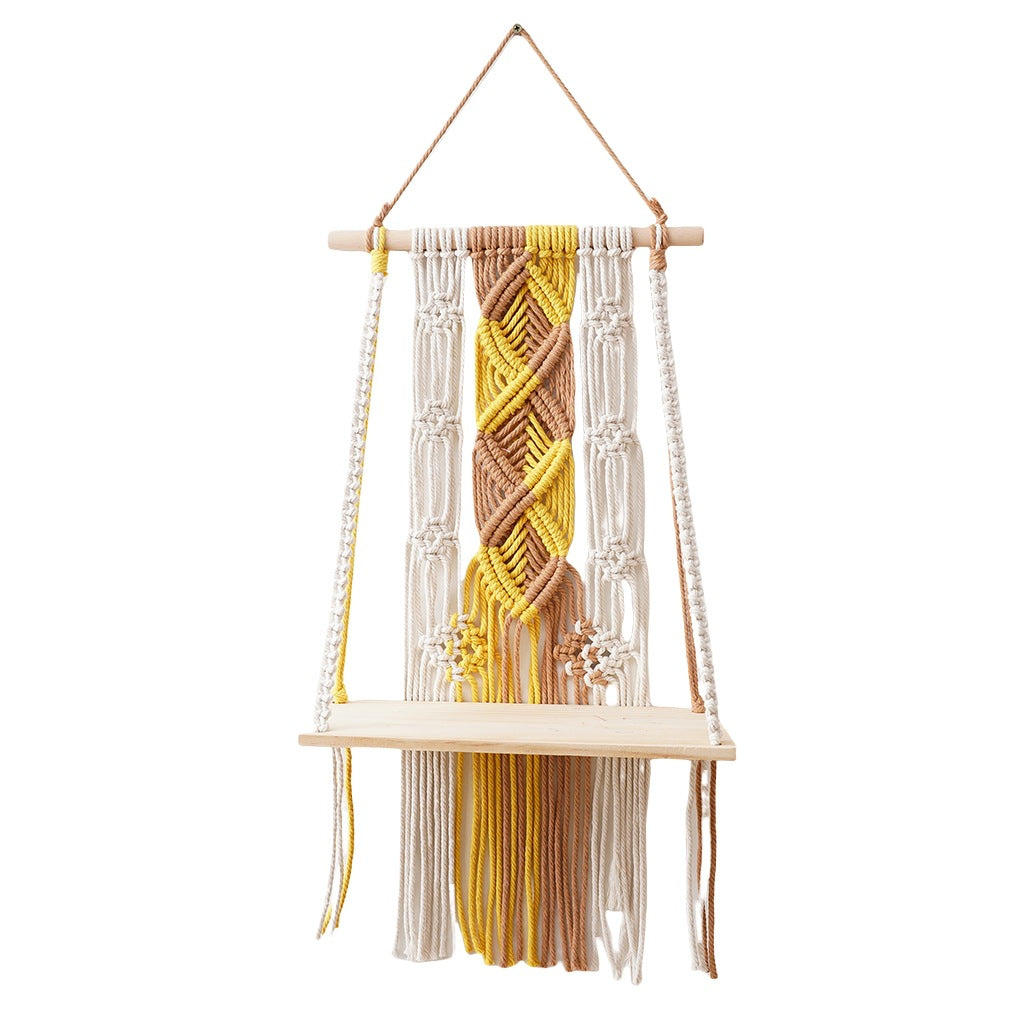 Decorative Macrame Shelf | High & Bury