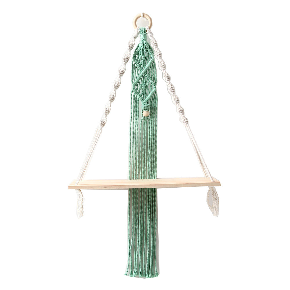 Decorative Macrame Shelf | High & Bury
