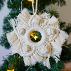 Decorative Macrame Star Ornament | High & Bury