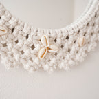 Decorative Macrame Star-Shaped Wall Mirror | High & Bury