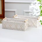 Decorative Macrame Storage Basket | High & Bury