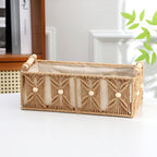 Decorative Macrame Storage Basket | High & Bury