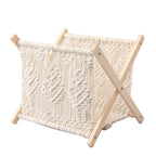 Decorative Macrame Storage Basket Model Glzf | High & Bury