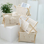 Decorative Macrame Storage Basket Model Glzf | High & Bury