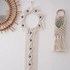 Decorative Macrame Sun-Shaped Wall Hanging | High & Bury