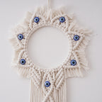 Decorative Macrame Sun-Shaped Wall Hanging | High & Bury