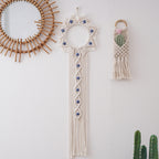 Decorative Macrame Sun-Shaped Wall Hanging | High & Bury