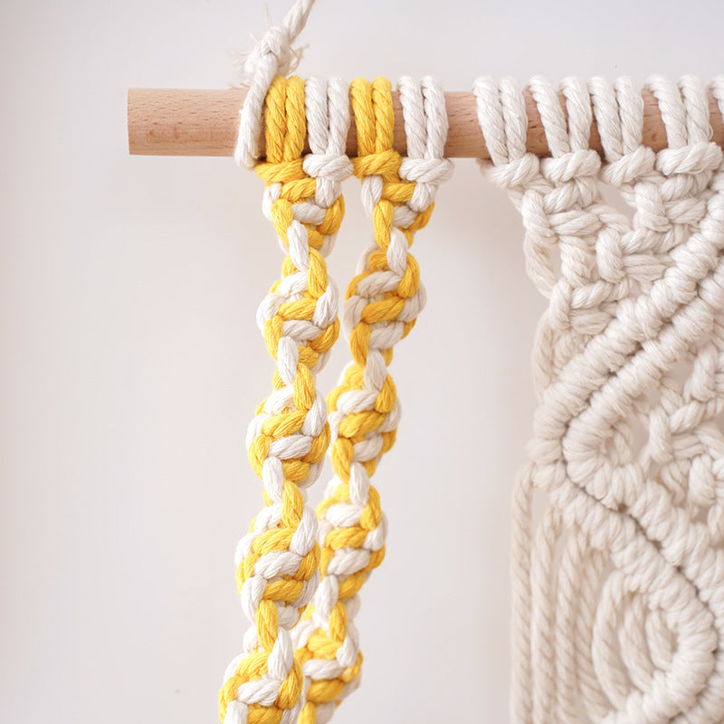 Decorative Macrame Swing Shelf | High & Bury