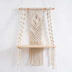 Decorative Macrame Swing Shelf | High & Bury