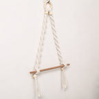Decorative Macrame Toilet Paper Holder | High & Bury
