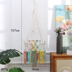 Decorative Macrame Wall Hanging 42 × 12 Inch | High & Bury