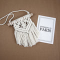 Decorative Macrame Wall Hanging Art 6 × 7 Inch | High & Bury