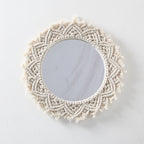 Decorative Macrame Wall Hanging J No Mirror | High & Bury