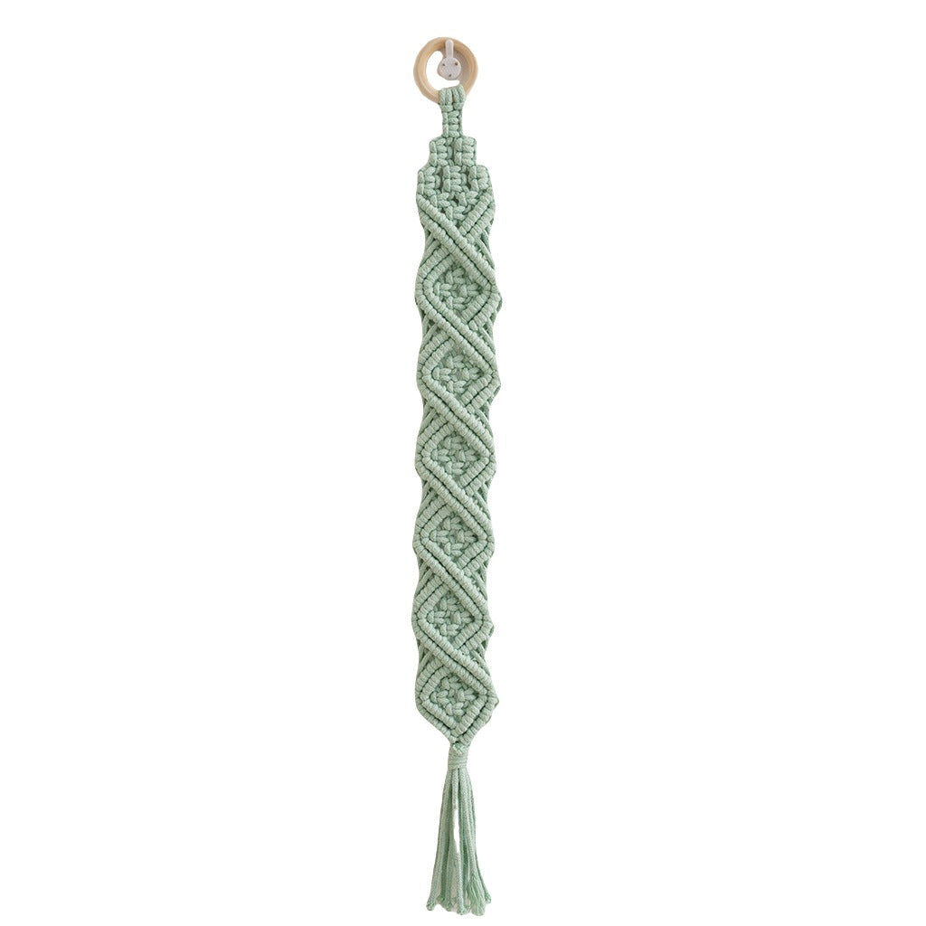 Decorative Macrame Wall Hanging Key Holder | High & Bury