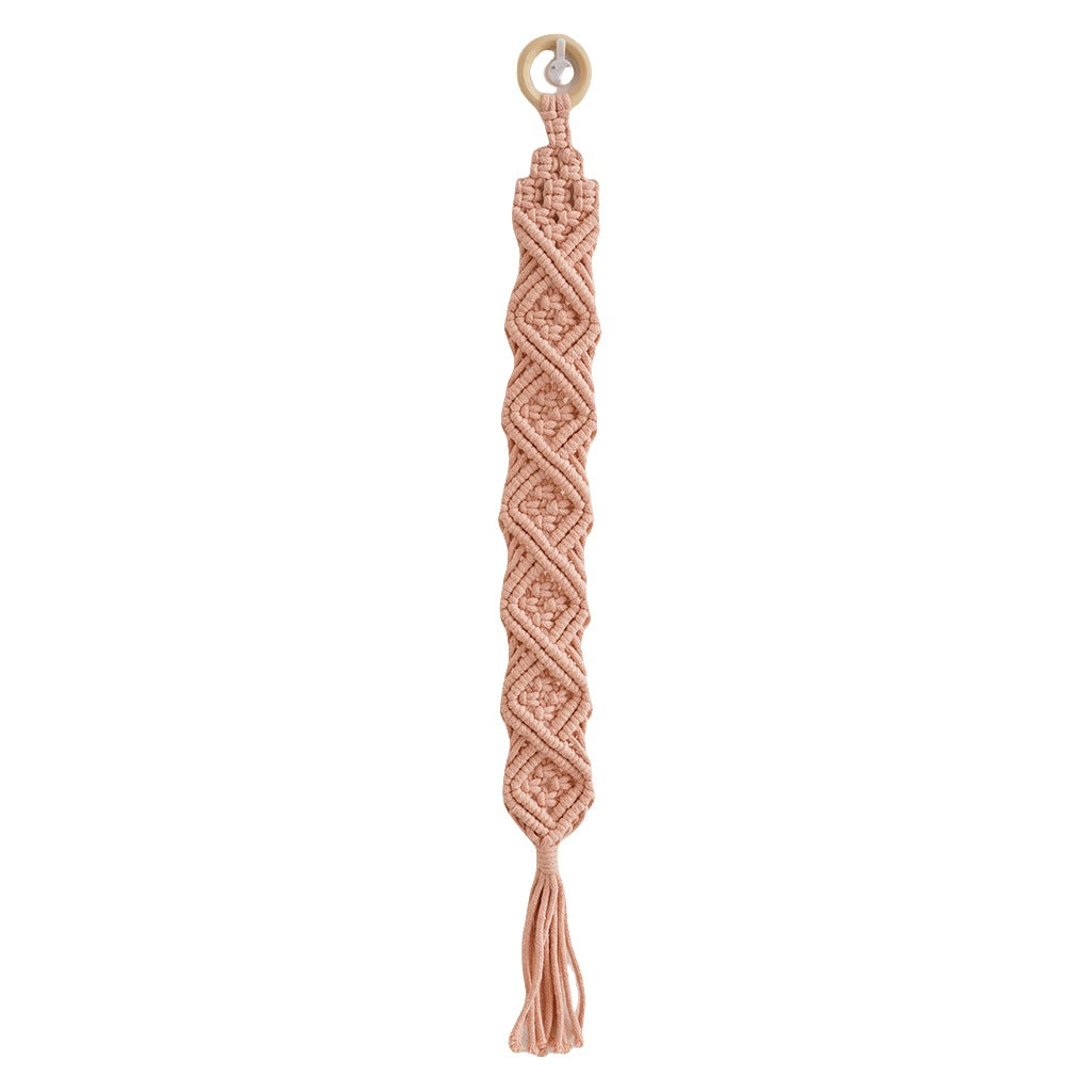 Decorative Macrame Wall Hanging Key Holder | High & Bury
