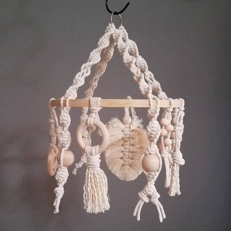 Decorative Macrame Wall Hanging Natural | High & Bury