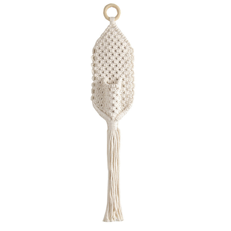 Decorative Macrame Wall Hanging Organizer | High & Bury