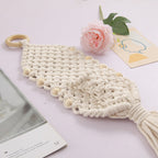 Decorative Macrame Wall Hanging Organizer | High & Bury