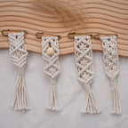 Decorative Macrame Wall Hanging Organizer Storage Containers | High & Bury